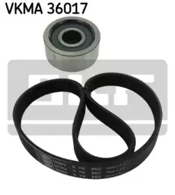 VKMA 36017 SKF Поликлиновой ременный комплект